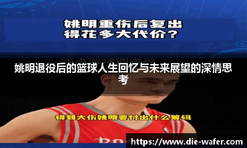 姚明退役后的篮球人生回忆与未来展望的深情思考